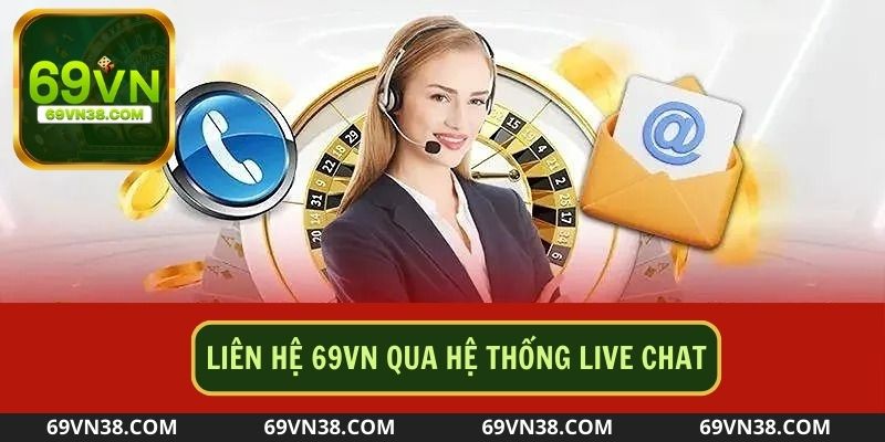 Nhận hỗ trợ nhanh chóng qua hình thức liên hệ live chat